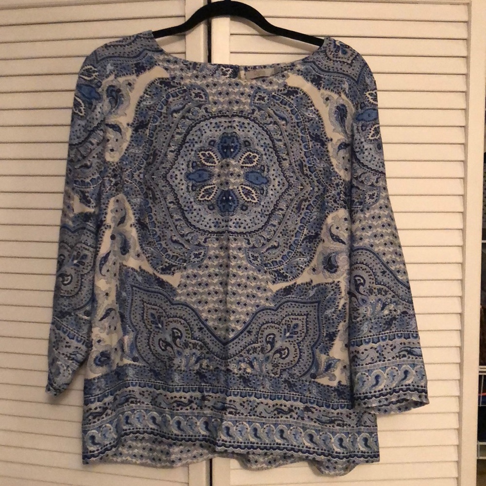 Fun printed blouse